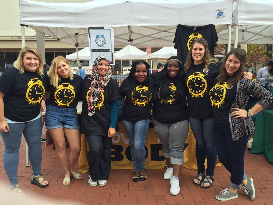 Some of our staff at the 2015 Love Your Body Festival! 